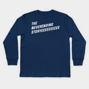 The NeverEnding Storyeeeeeeeeee Kids Long Sleeve T-Shirt